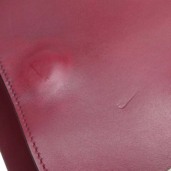 Auth PRADA Shoulder Bag Dark Red leather - Picture 7 of 13